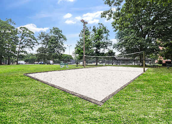 Volleyball court at Monticello at Southern Towers, Alexandria, VA