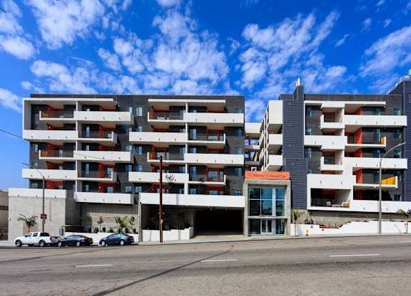 Exterior at Sora Apartments, Inglewood