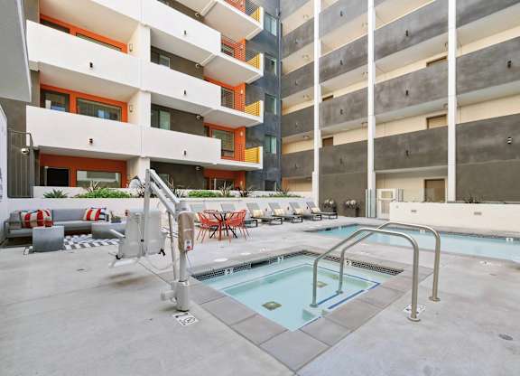 Baby pool at Sora Apartments, Inglewood, 90302