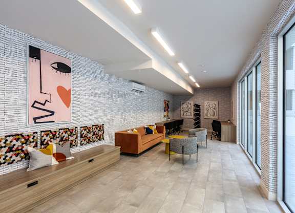 Modern common area at Sora Apartments, California, 90302