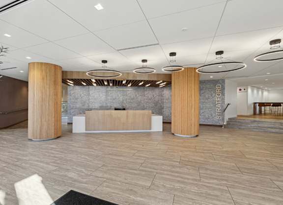 Reception Area at Stratford at Southern Towers, Virginia