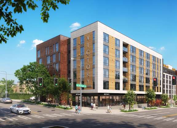Exterior Of Building at Victory Northgate Apartments, Seattle, WA