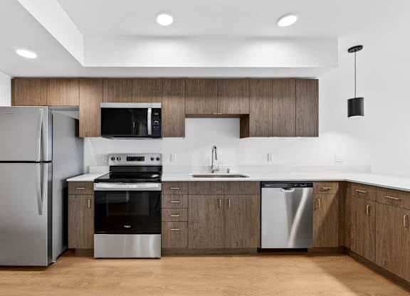 Luxury Kitchen at Victory Northgate Apartments, Seattle, WA