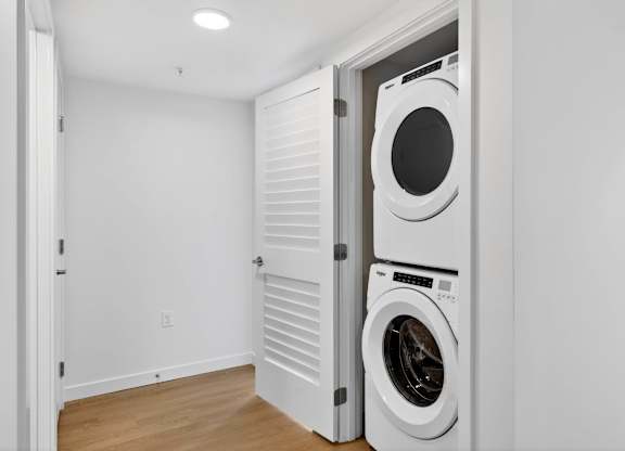 Laundry Area at Victory Northgate Apartments, Seattle, Washington