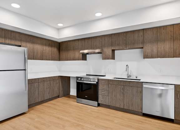 Spacious Kitchen at Victory Northgate Apartments, Seattle, 98125