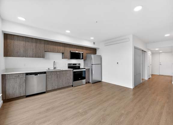 Residential Kitchen at Victory Northgate Apartments, Seattle, WA