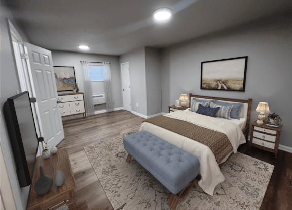 Gorgeous Bedroom at Windmill, Indianapolis, IN, 46234