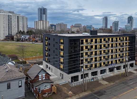Overhead View of Property at The Maverick Apartments, Kitchener, Ontario