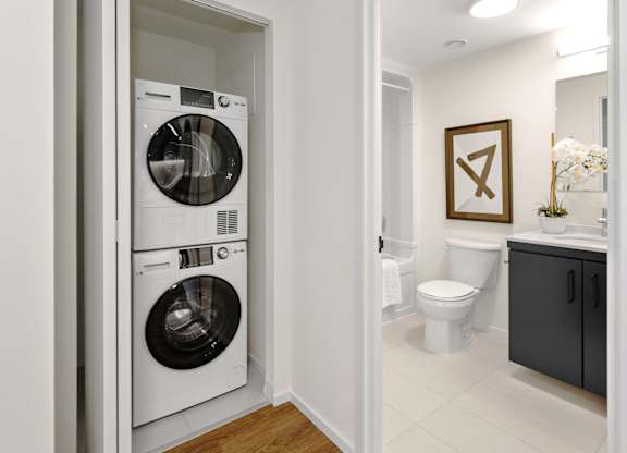 Washer Dryer In Unit at Imperium, Ontario