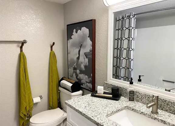 Modern Bathroom at Latitude at Riverchase, Hoover, Alabama