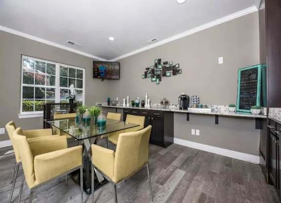 Dining Room at Latitude at Riverchase, Hoover, AL, 35216