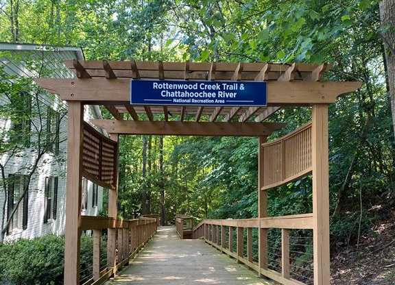 Trail And River Area at Vinings RiverVue, Atlanta, Georgia