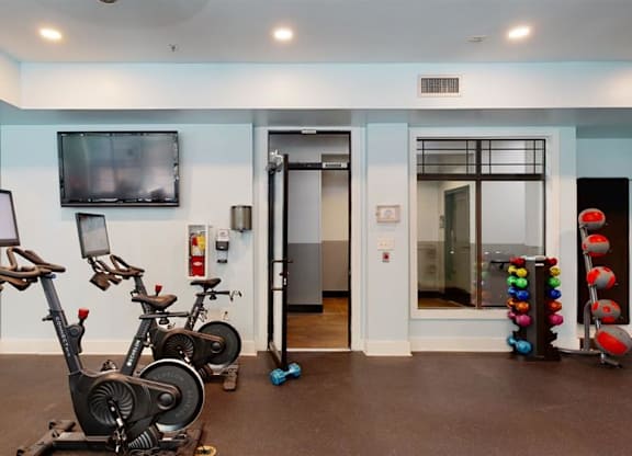 Fitness Studio at Vue at Embry Hills, Atlanta, Georgia