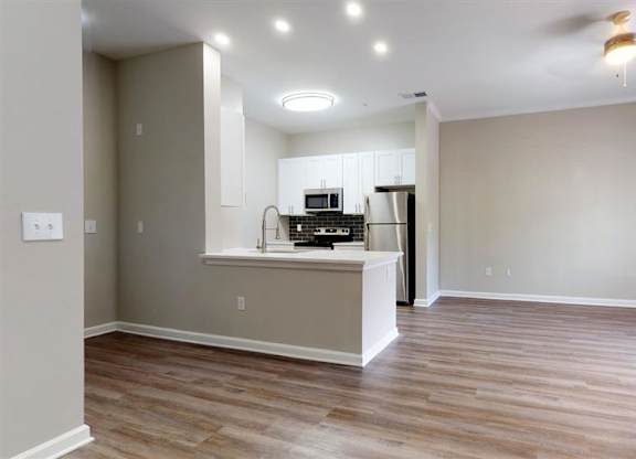 A kitchen with a countertop  at Vue at Embry Hills, Georgia