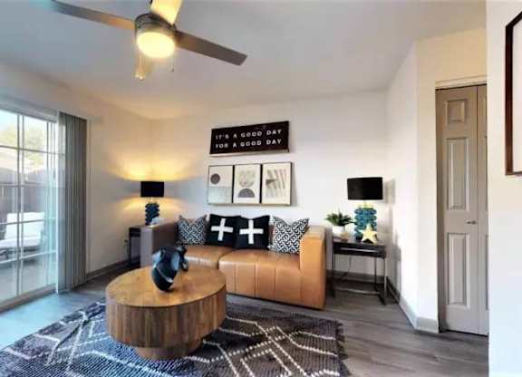 Modern Living Area at Cumberland Pointe, Smyrna