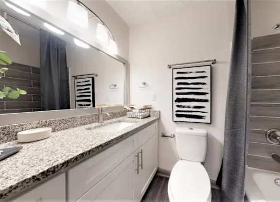 Bathroom With Bathtub at Cumberland Pointe, Georgia