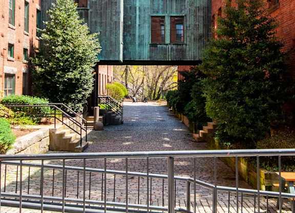 Exterior View Of Bakers Chocolate Factory