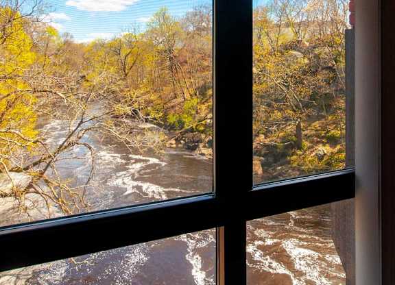 View Out Window At Bakers Chocolate Factory.