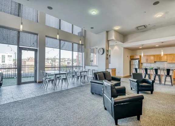 Lounge Clubroom at 66 Main, Yonkers New York