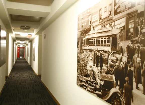 Long Hallway at 66 Main, Yonkers