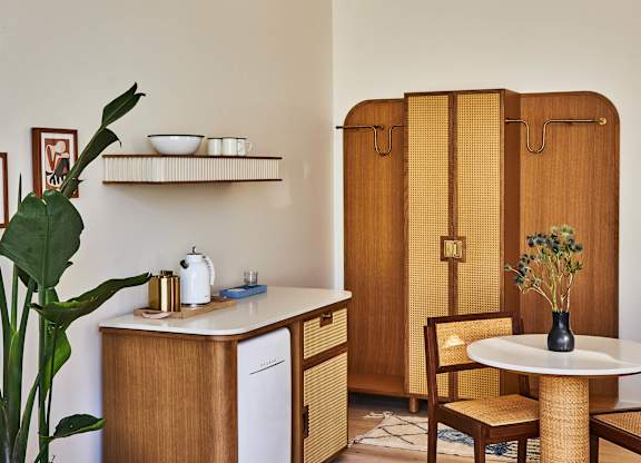 Dining Area at Alsace Living, Los Angeles, CA