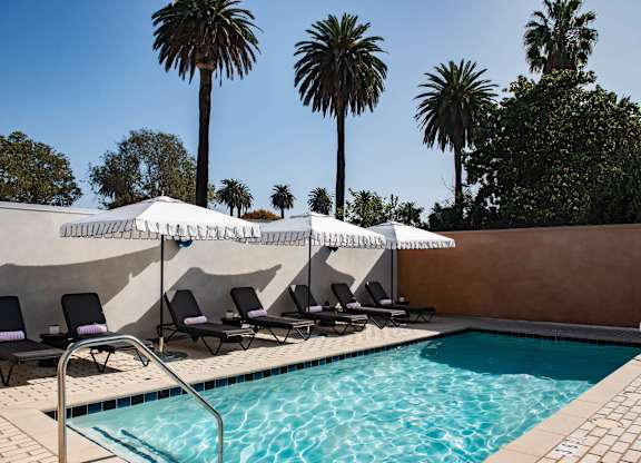 Sparkling Pool at Alsace Living, Los Angeles, CA, 90016