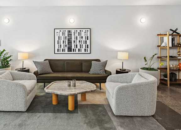 Living Room at Catania, California