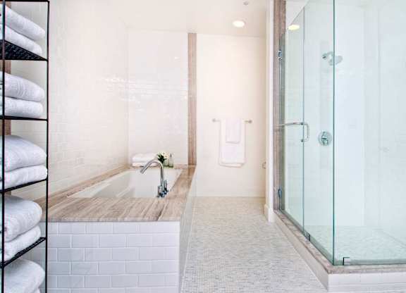 Walk In Shower at Catania, Pasadena, CA