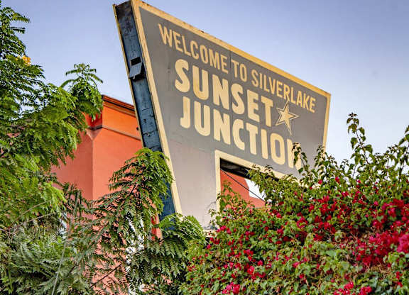 Property Signage at Junction 4121, Los Angeles