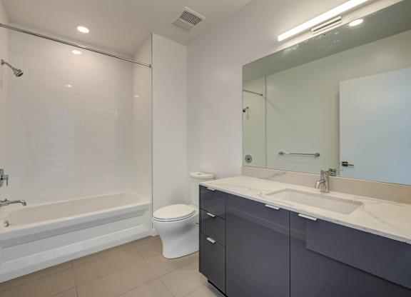 Luxurious Bathroom at 5263 W Adams, Los Angeles California
