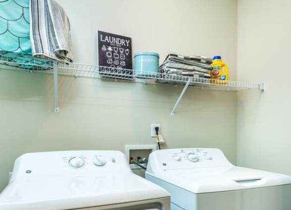 Laundry Room at Leland Station Apartments, North Carolina