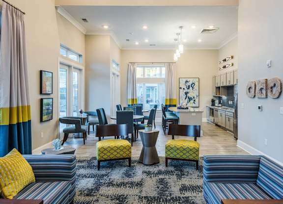 Apartment Living Room at Leland Station Apartments, Leland, North Carolina