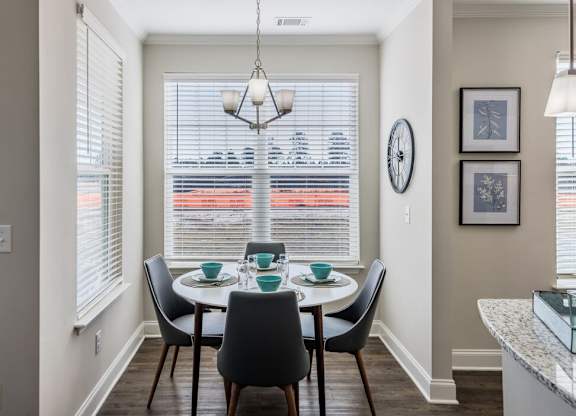 Dining room at Leland Station Apartments, Leland, NC