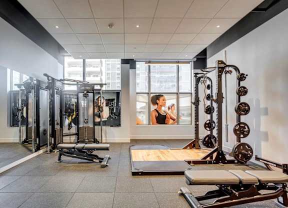 Fitness Center at Citizen on Jasper, Edmonton, Alberta