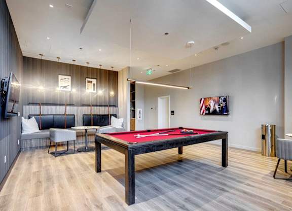 Billiards Table at Citizen on Jasper, Edmonton, T5K 0M5