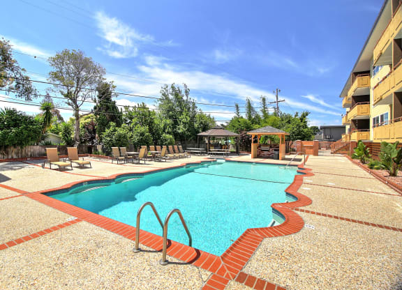 Pool at Madison Place, San Mateo, CA