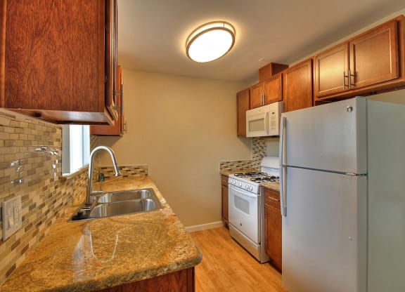 Kitchen at South Mary Place, Sunnyvale, California