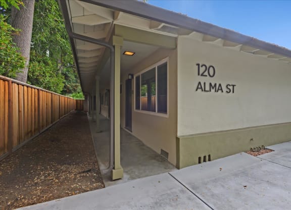 A building with the number 120 on it.