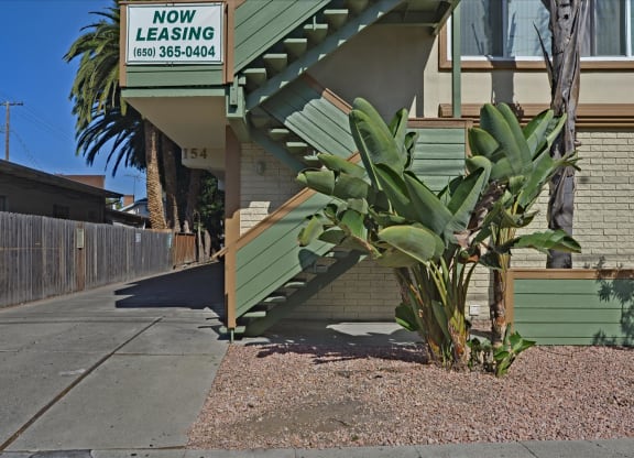 A house with a sign that says