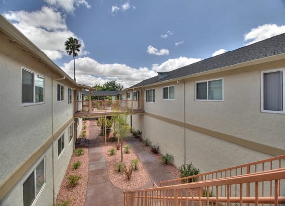 View from top floor at South Mary Place, Sunnyvale, 94086