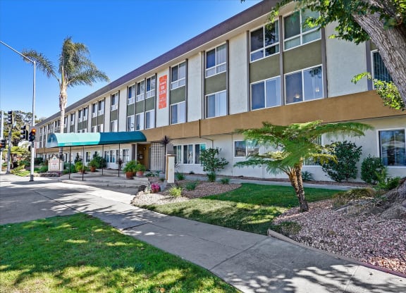 Apartment Building at Hamilton Apartments in San Jose, California