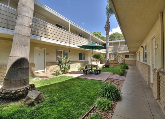 Gallery outside at Sunnyvale Court, Sunnyvale, CA