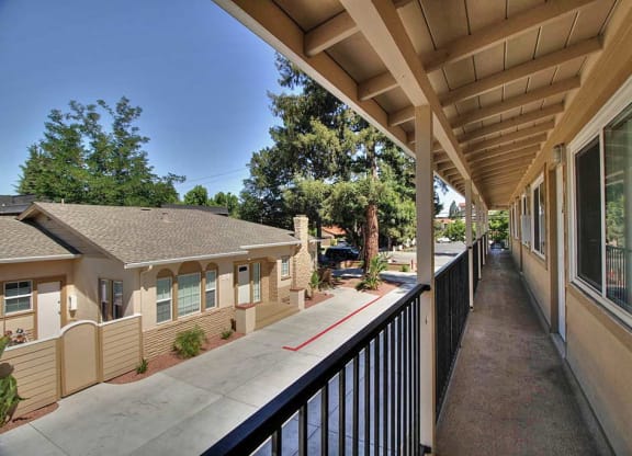 Oversized Private Patios & Balconies at Pines, Campbell