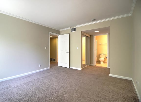 Attached closet in bedroom at Wellesley Crescent, Redwood City