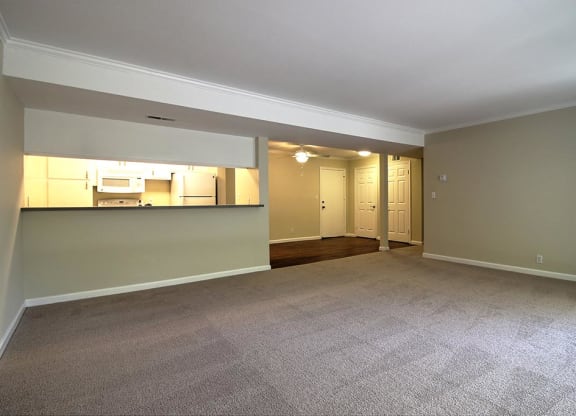 Living room at Wellesley Crescent, California