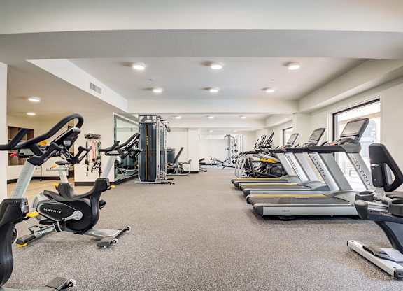 Fitness center at Renaissance Square, California, 94520