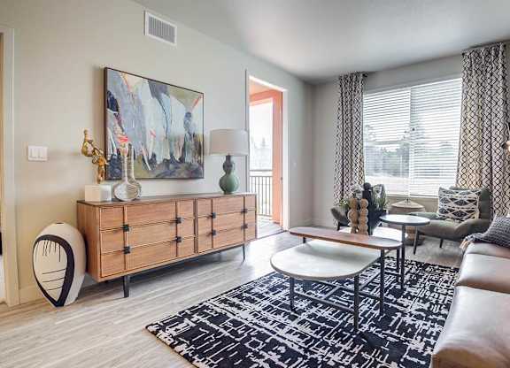 Beautiful Living Room at Renaissance Square, Concord, 94520