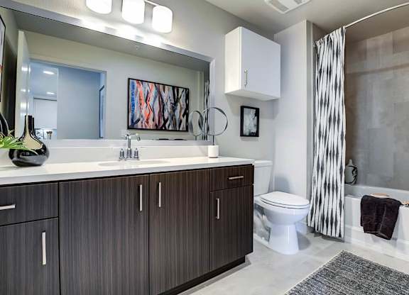 Bright Bathroom at Renaissance Square, California