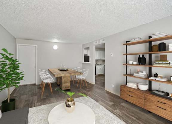 Living Room and Dining Room at Villages at Gateway, Colorado