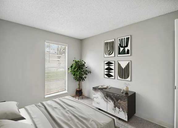 Bright Bedroom at Villages at Gateway, Colorado